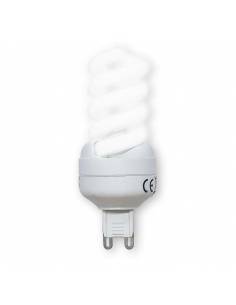 Bombilla bajo consumo CLIC LIGHT SPIRAL 9W conexión G9. 2