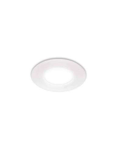 Downlight LED 3W, Slim redondo color blanco. Luz neutra (blanca).