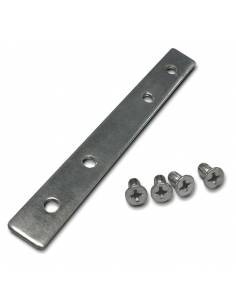 Unión recta metálica para Perfiles D-360.