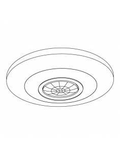 DETECTOR PIR de superficie DISCOLO. Sensor de movimiento de 200W. 2