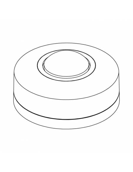 DETECTOR PIR de superficie ATLAS. Sensor de movimiento de 200W. Dibujo técnico.