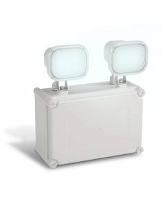 Luz de emergencia LED, modelo DAMASCO de 12W. 2