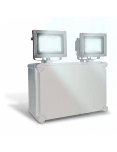 Luz de emergencia LED, modelo BAGDAD de 20W. 2