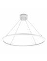 Luminaria colgante de Aro de luz led. Lámpara anillo de luz. Potencia de 48W