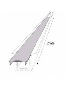 Difusor opal para carril de aluminio D-360 de empotrar. 2
