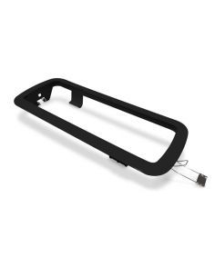 Accesorio para empotrar en techo, luz de emergencia led, modelo IGNI. Color Negro.