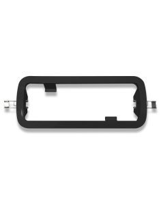 Accesorio para empotrar en techo, luz de emergencia led, modelo IGNI. Color Negro. 2