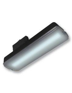 luz de emergencia led IGNI TRACK de 5W auto test imagen. Color negra 2