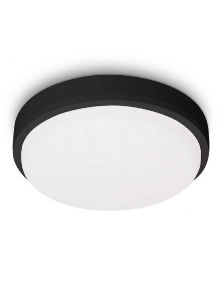 Plafón LED modelo TERRA de 20W redondo. Para superficie. Color Blanco.