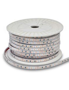 Tira de led directa a red 220V y 230V, LOTUS MACIZA RGB, Rollo de 50 metros y corte cada 10 cms.