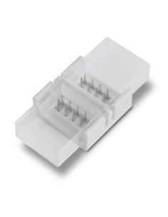 Conector directo V8, con 4 pines de conexión x 2. Para conectar 2 tiras LED RGB directas a RED.