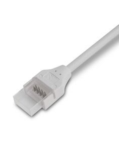 Conector directo V8, con 4 pines de conexión + cable. Para conectar a red, tiras LED RGB.
