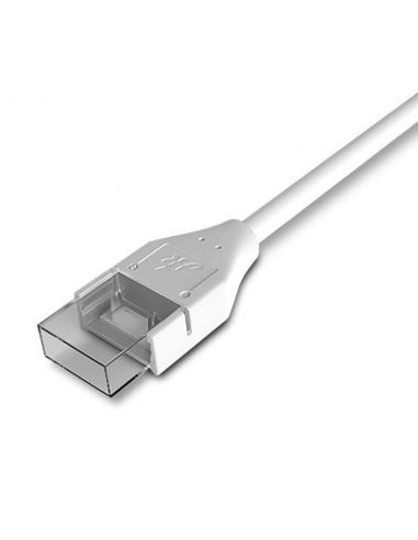 Conector + cable, para la conexión a red de las  Tiras LED 230V modelo ELISE monocolor.