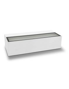 Aplique de pared LED, BOSS dos luces, para exterior. Color Blanco