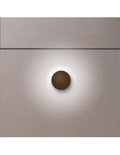 Aplique LED de pared, MORGAN-2 marrón. 2