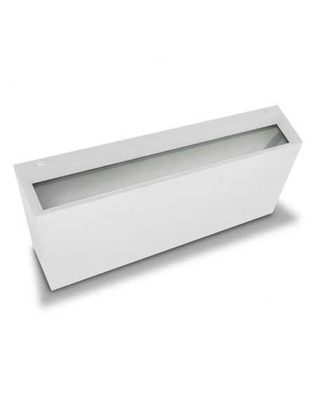 Aplique de pared, HAMMER LED color blanco, luz dual 2x12W.
