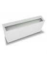 Aplique de pared, HAMMER LED color blanco, luz dual 2x12W.