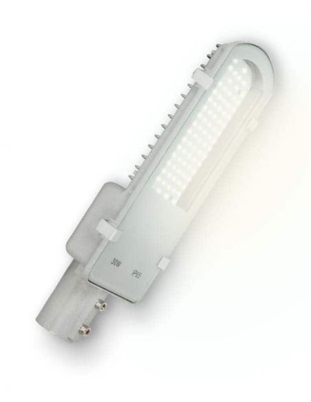 Luminaria LED exterior vial, modelo CHEAP de 30W. Luz cálida.