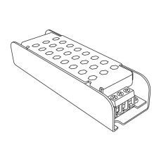 Transformador para tira de led de 24V. Driver con grado de protección IP20 de 25W. 2