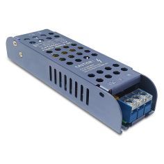 Transformador para tiras de led de 24V. Driver con protección IP20, potencia de 100W.