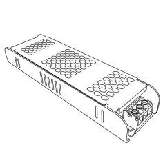 Transformador para tiras de led 24V. Driver con protección IP20 y potencia 300W. 2