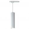 Luminaria LED ZONDA, lámpara para carril trifásico, color Blanco.