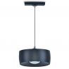Luminaria LED, UTOPÍA. Lámpara para carril universal trifásico. Color negro.