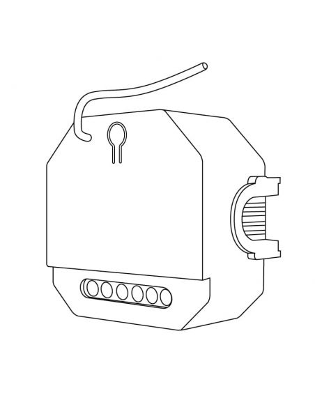 CONTROLADOR.8 compatible para TIRAS DE LED directas a RED, LOTUS y ELISE. Dibujo técnico.