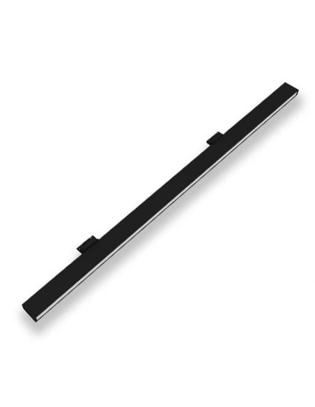 Luminaria LED lineal OFFICE TRACK de 60W, color negro, para carril universal.