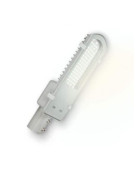 Luminaria LED exterior vial, modelo CHEAP de 30W. Luz cálida.
