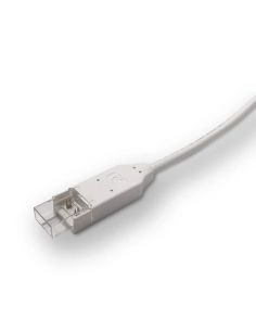 Conector + estabilizador + cable, para la conexión a red de las  Tiras LED 230V modelo ELISE monocolor.