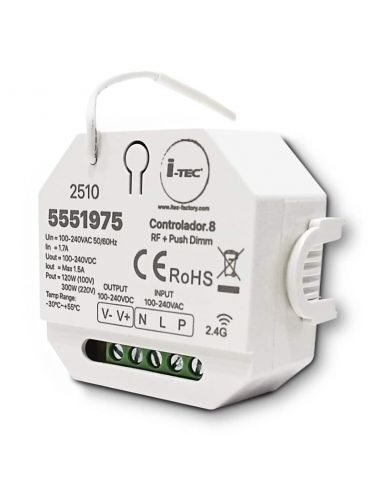 CONTROLADOR.8 compatible para TIRAS DE LED directas a RED, LOTUS y ELISE.